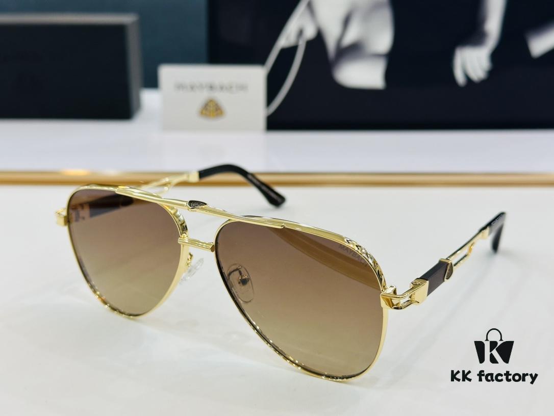 High-Quality MAYBACH Z1391 Sunglasses, Exquisite Craftsmanship, Premium Feel, Size 60-13-145