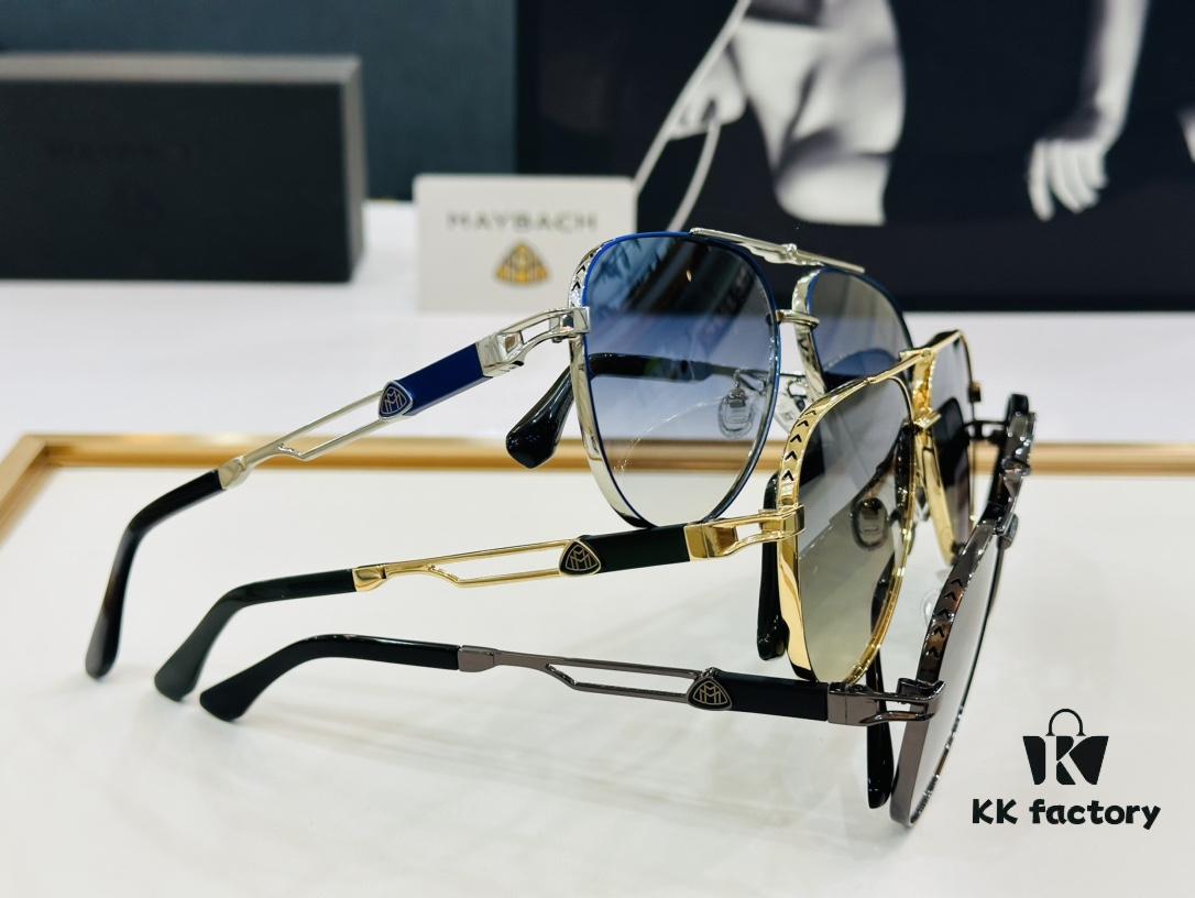 High-Quality MAYBACH Z1391 Sunglasses, Exquisite Craftsmanship, Premium Feel, Size 60-13-145