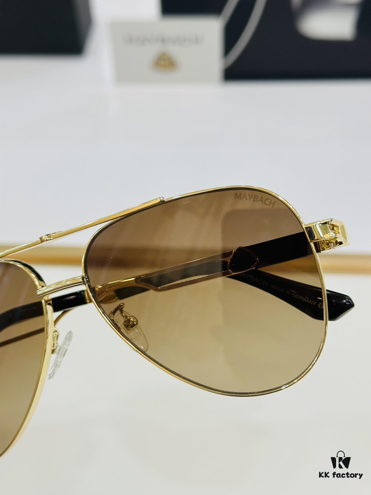 High-Quality MAYBACH Z1391 Sunglasses, Exquisite Craftsmanship, Premium Feel, Size 60-13-145