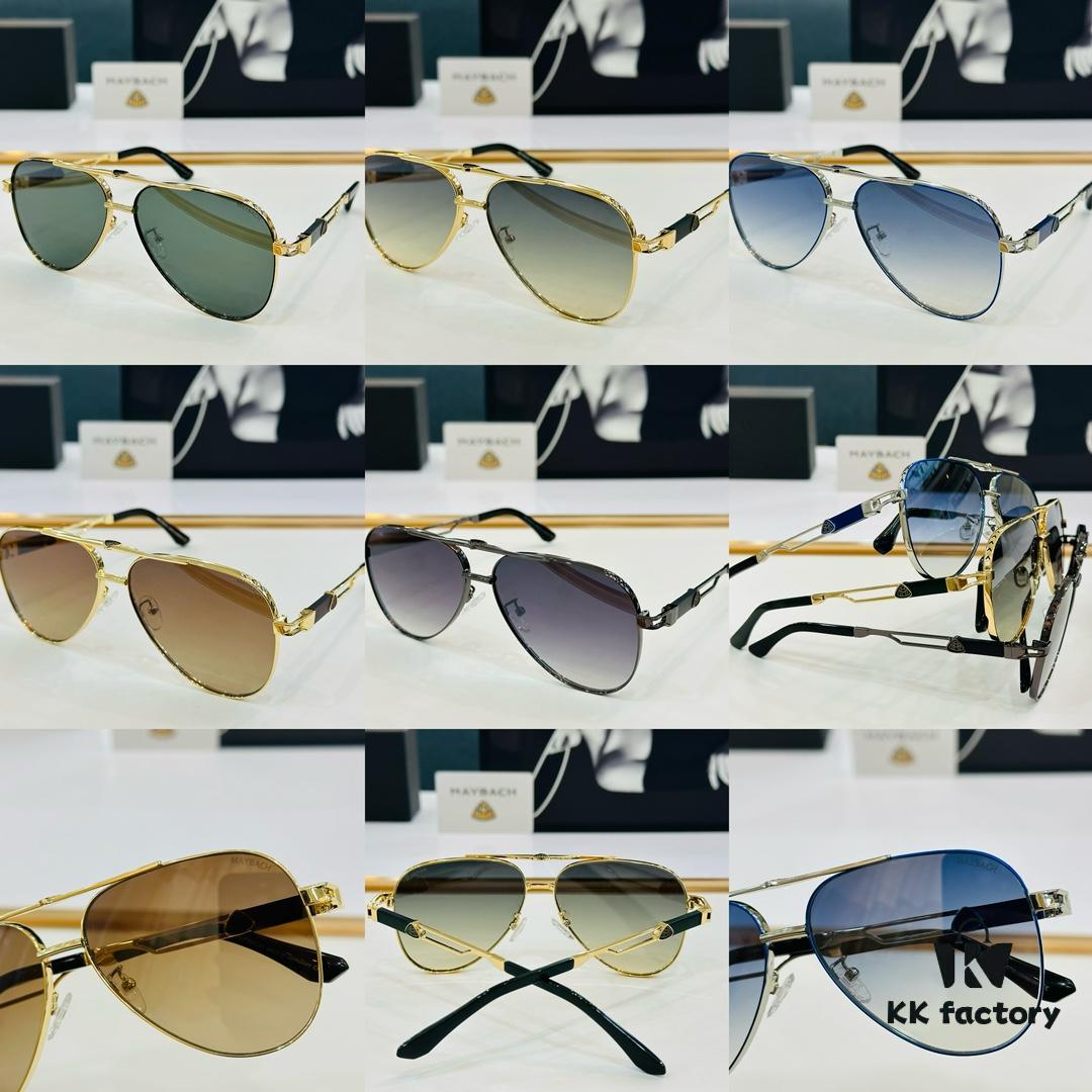 High-Quality MAYBACH Z1391 Sunglasses, Exquisite Craftsmanship, Premium Feel, Size 60-13-145