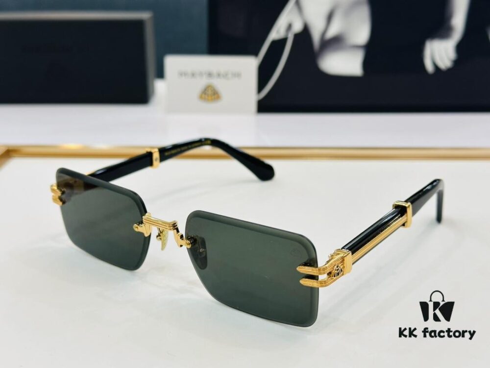 High-Quality MAYBACH Z107 Sunglasses, Exquisite Craftsmanship, Premium Feel, Size 60-20-145