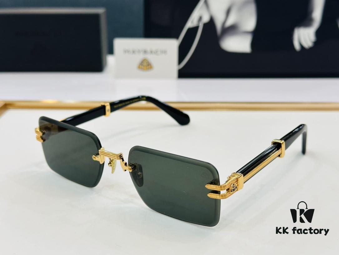 High-Quality MAYBACH Z107 Sunglasses, Exquisite Craftsmanship, Premium Feel, Size 60-20-145