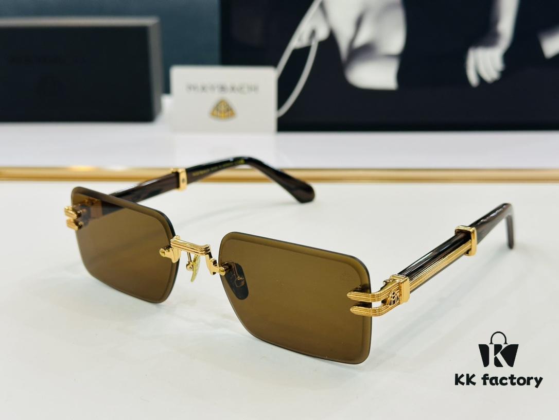 High-Quality MAYBACH Z107 Sunglasses, Exquisite Craftsmanship, Premium Feel, Size 60-20-145