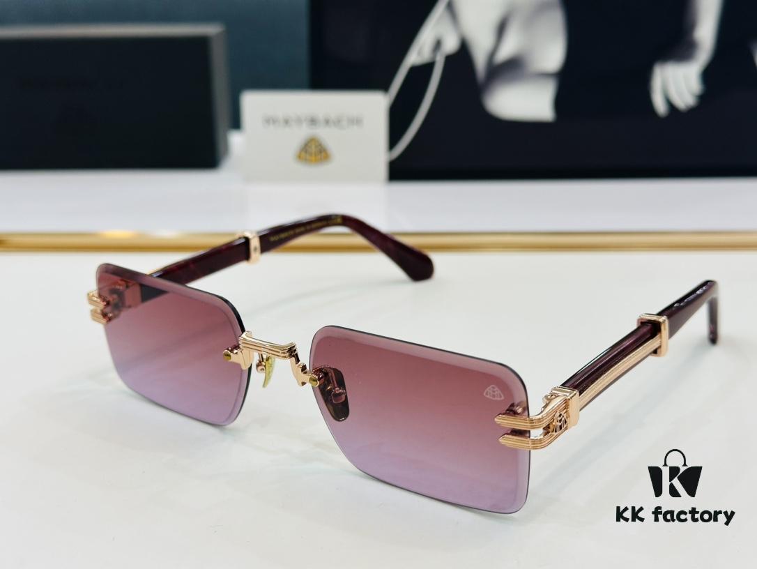 High-Quality MAYBACH Z107 Sunglasses, Exquisite Craftsmanship, Premium Feel, Size 60-20-145