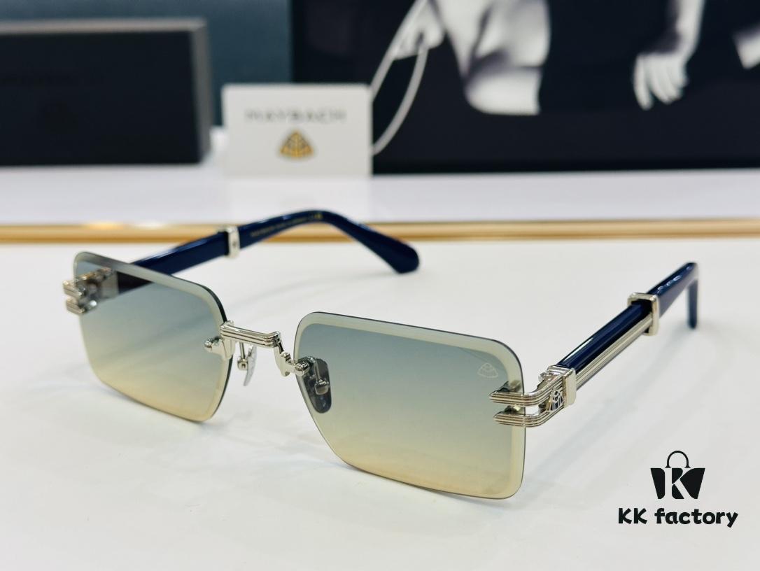 High-Quality MAYBACH Z107 Sunglasses, Exquisite Craftsmanship, Premium Feel, Size 60-20-145