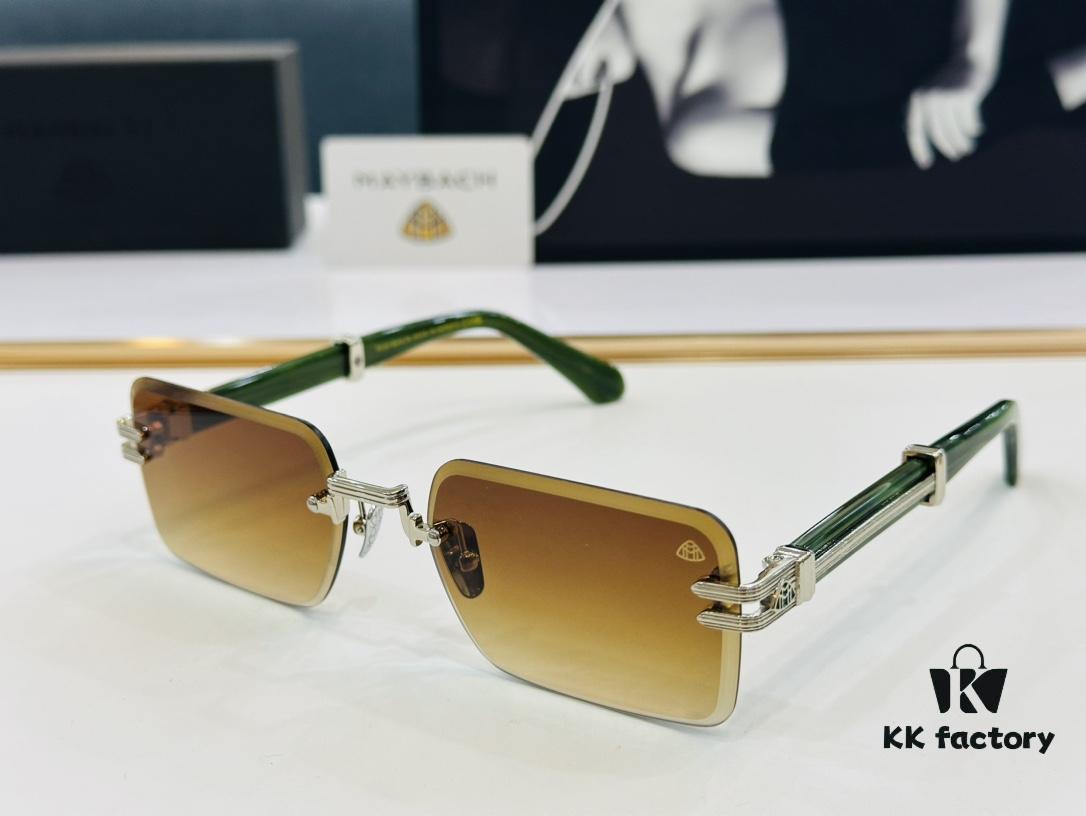 High-Quality MAYBACH Z107 Sunglasses, Exquisite Craftsmanship, Premium Feel, Size 60-20-145