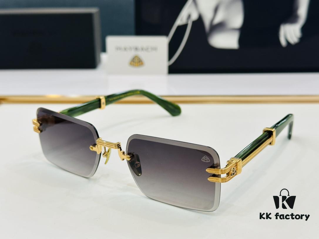 High-Quality MAYBACH Z107 Sunglasses, Exquisite Craftsmanship, Premium Feel, Size 60-20-145