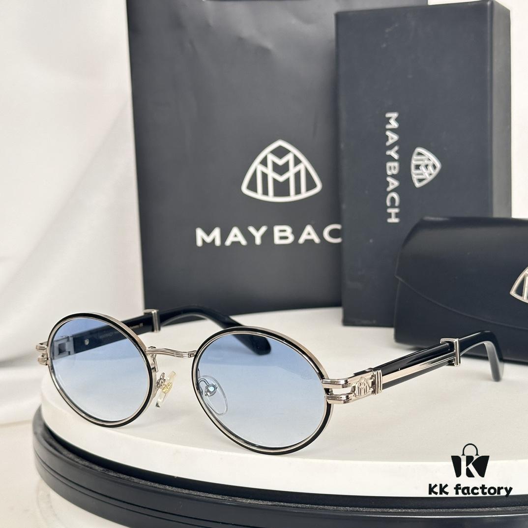MAYBACH Officially Recommended Model – THE PRODUCER I, Dual-Tone Imported Frame with K-Gold Vacuum Plated Premium Hardware, Luxury Men's Sunglasses