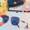 Maybac New Fashionable Square Sunglasses for Men, Premium Double-Bridge Sun Glasses Inspired by European and American Style
