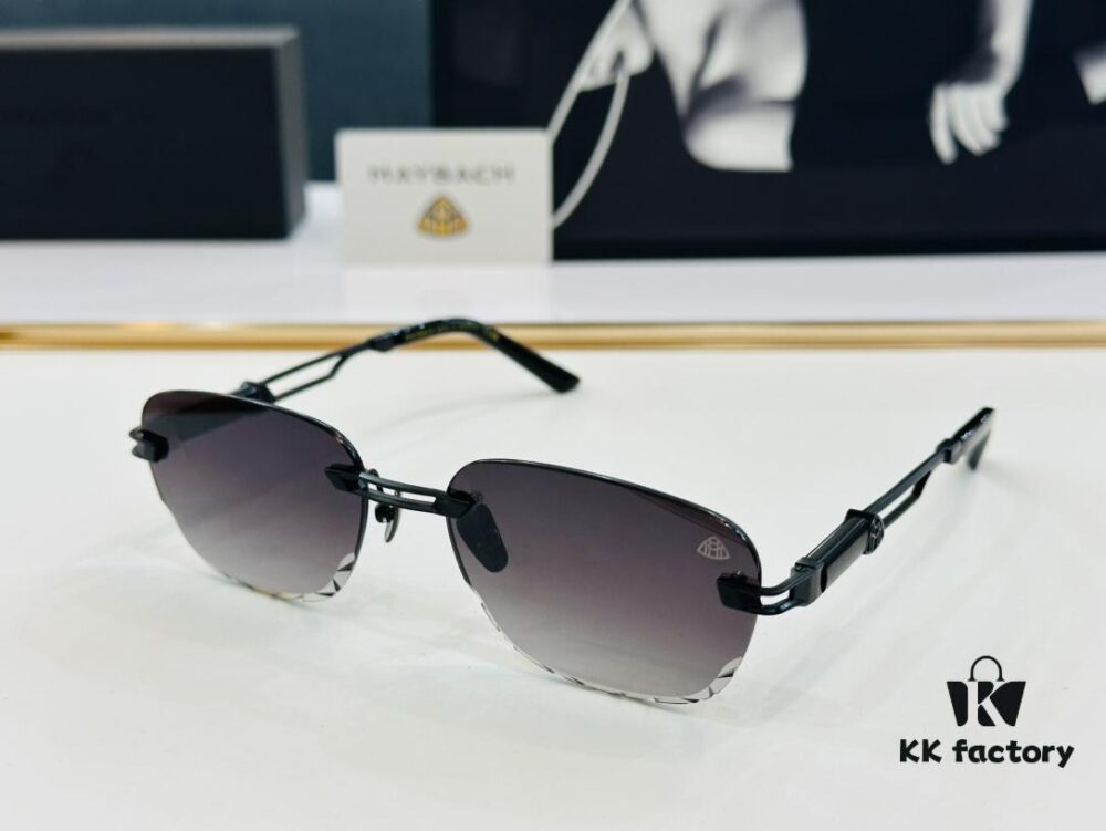 High-Quality MAYBAC*H Z077 Sunglasses, Exquisite Craftsmanship, Premium Feel, Size: 59□18-143, XL Frame