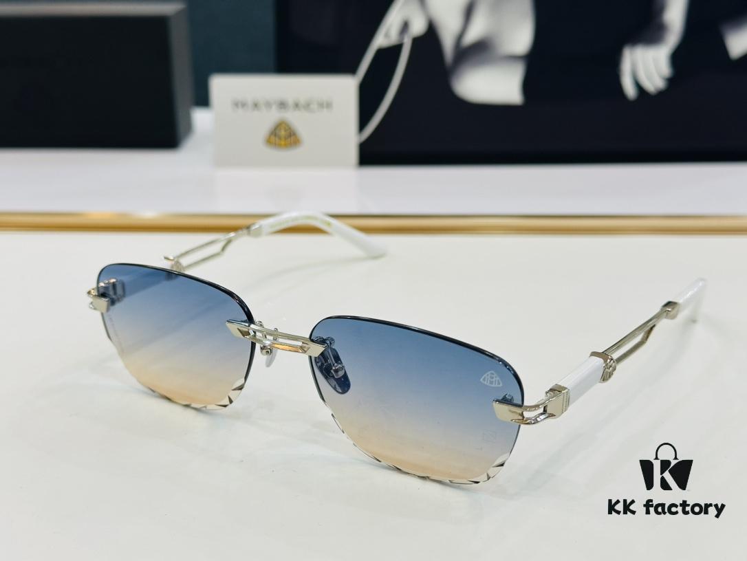 High-Quality MAYBAC*H Z077 Sunglasses, Exquisite Craftsmanship, Premium Feel, Size: 59□18-143, XL Frame