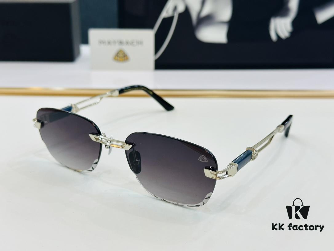 High-Quality MAYBAC*H Z077 Sunglasses, Exquisite Craftsmanship, Premium Feel, Size: 59□18-143, XL Frame