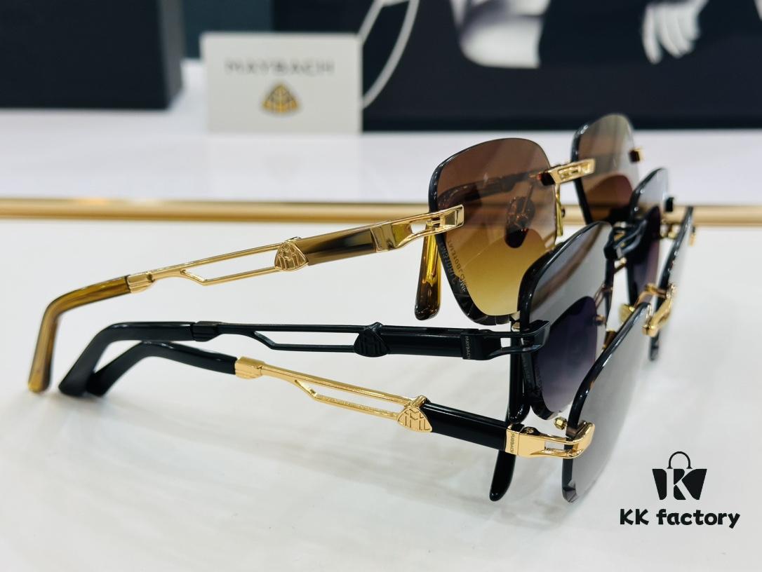High-Quality MAYBAC*H Z077 Sunglasses, Exquisite Craftsmanship, Premium Feel, Size: 59□18-143, XL Frame