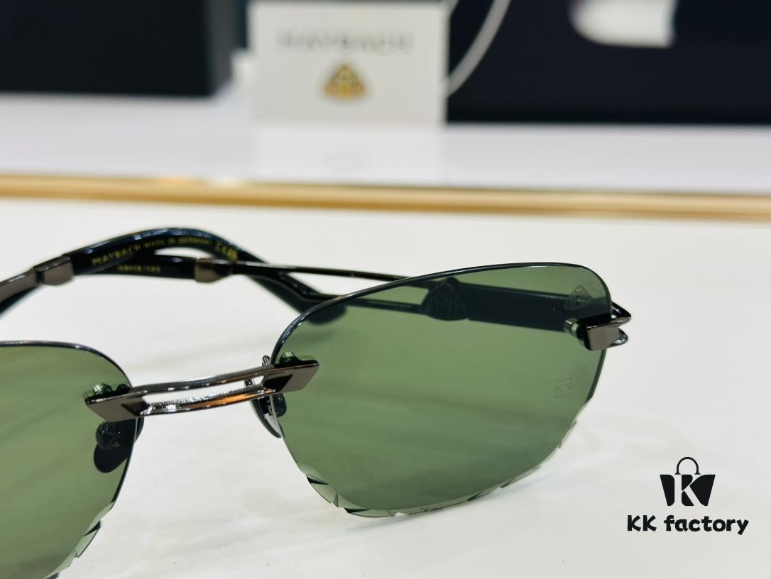 High-Quality MAYBAC*H Z077 Sunglasses, Exquisite Craftsmanship, Premium Feel, Size: 59□18-143, XL Frame