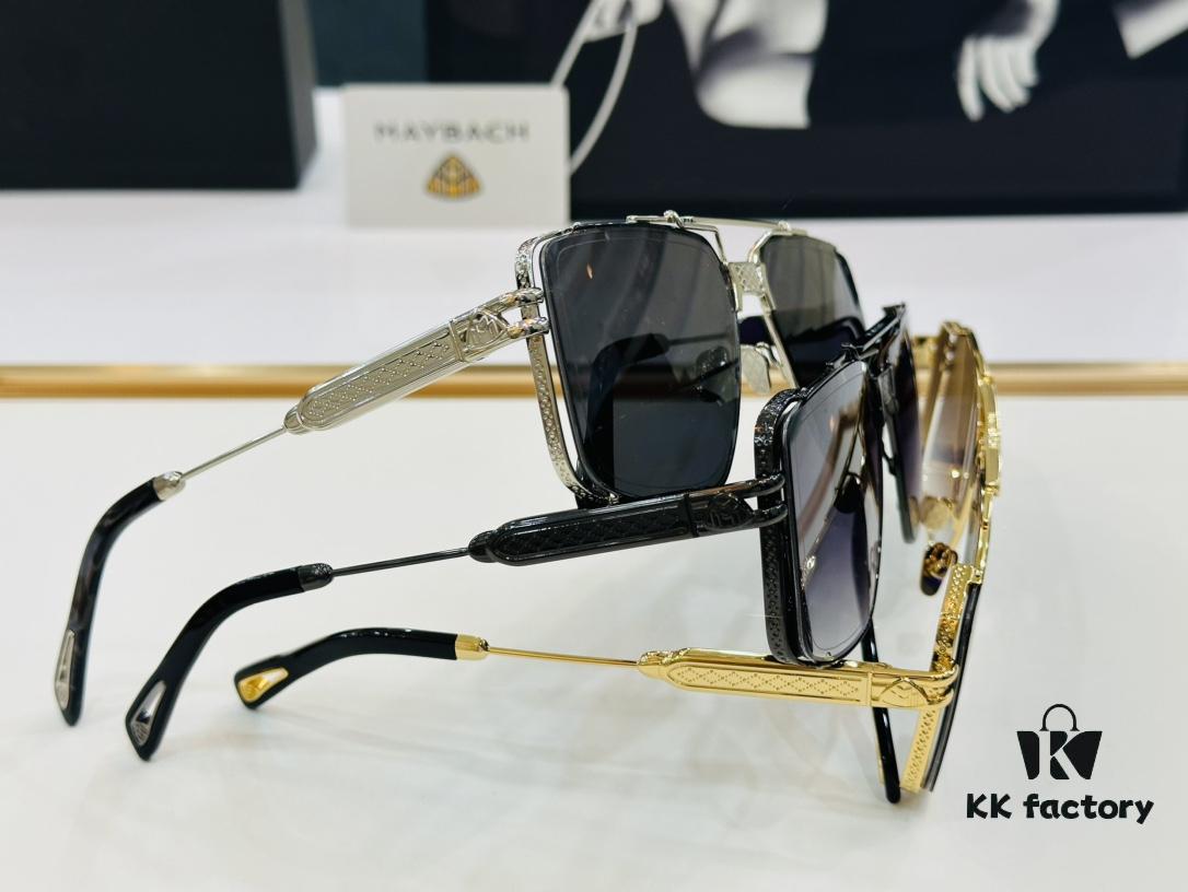 High-Quality MAYBACH Z58 Sunglasses, Exquisite Craftsmanship, Premium Feel, Size 60-14-143