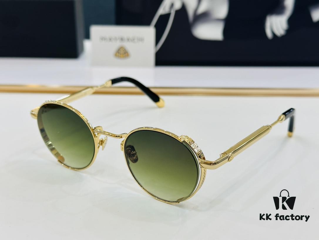 High-Quality MAYBACH Z36 Sunglasses, Exquisite Craftsmanship, Premium Feel, Size 48-22-145