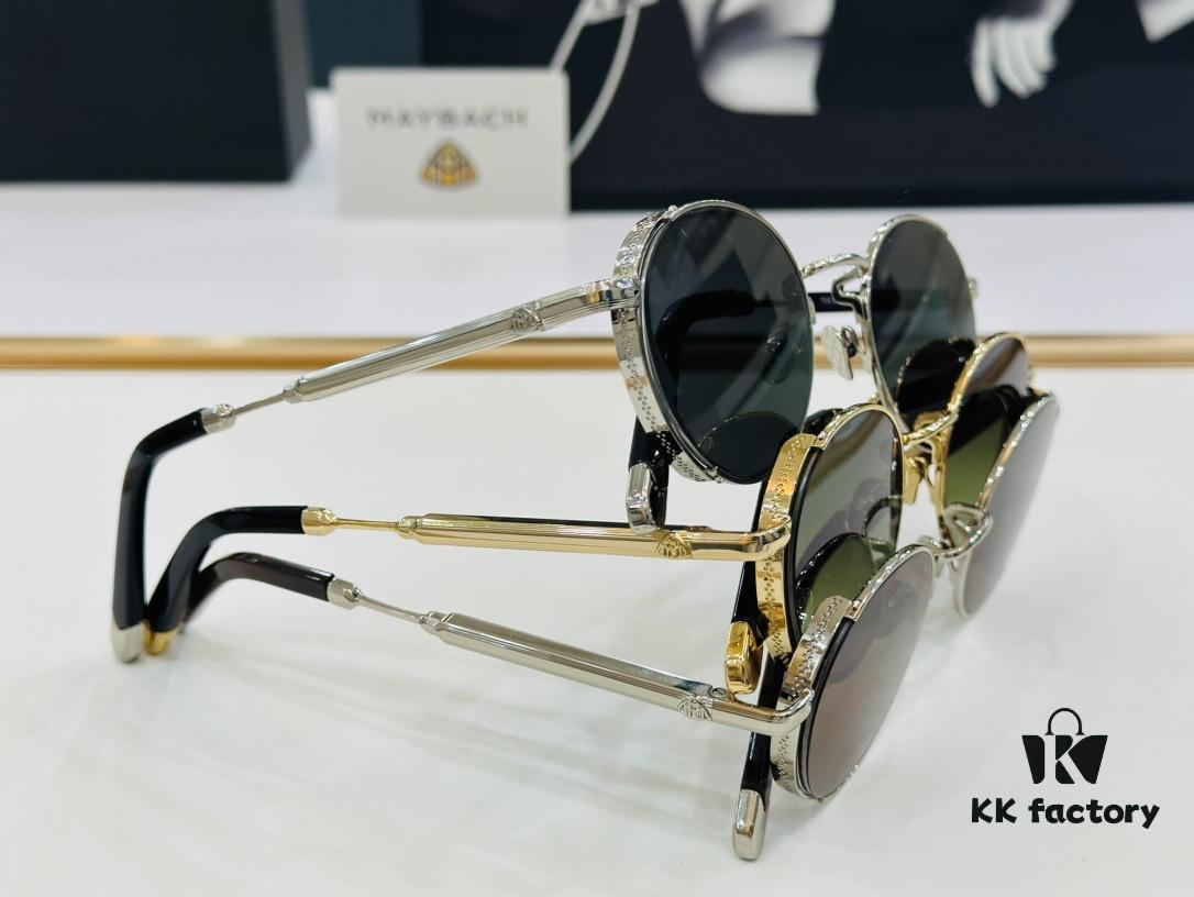 High-Quality MAYBACH Z36 Sunglasses, Exquisite Craftsmanship, Premium Feel, Size 48-22-145