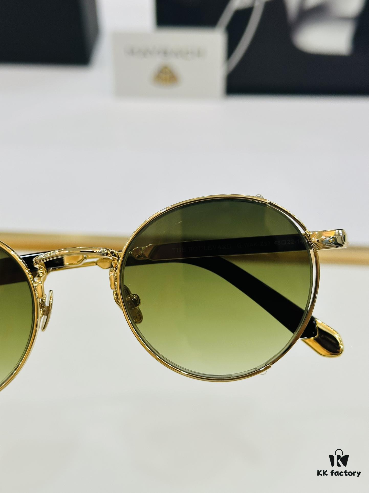 High-Quality MAYBACH Z36 Sunglasses, Exquisite Craftsmanship, Premium Feel, Size 48-22-145