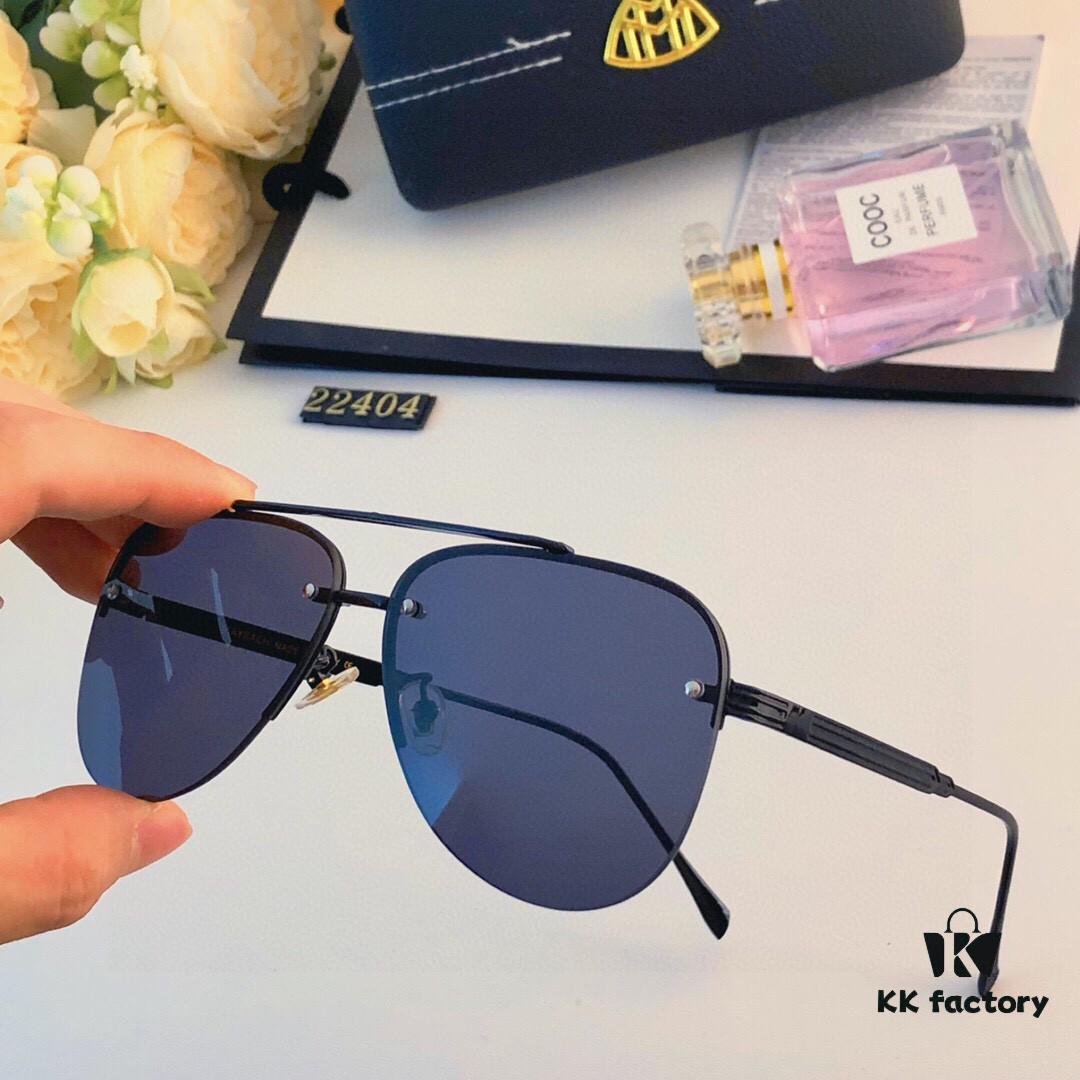 MAYBAC* New Fashion UV400 Protection Unisex Sunglasses, Stylish and Unique Double-Bridge Sun Glasses