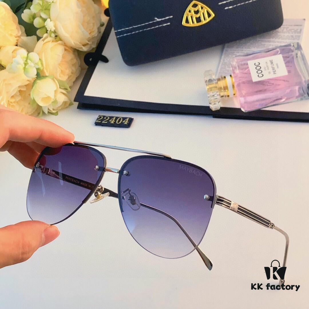 MAYBAC* New Fashion UV400 Protection Unisex Sunglasses, Stylish and Unique Double-Bridge Sun Glasses