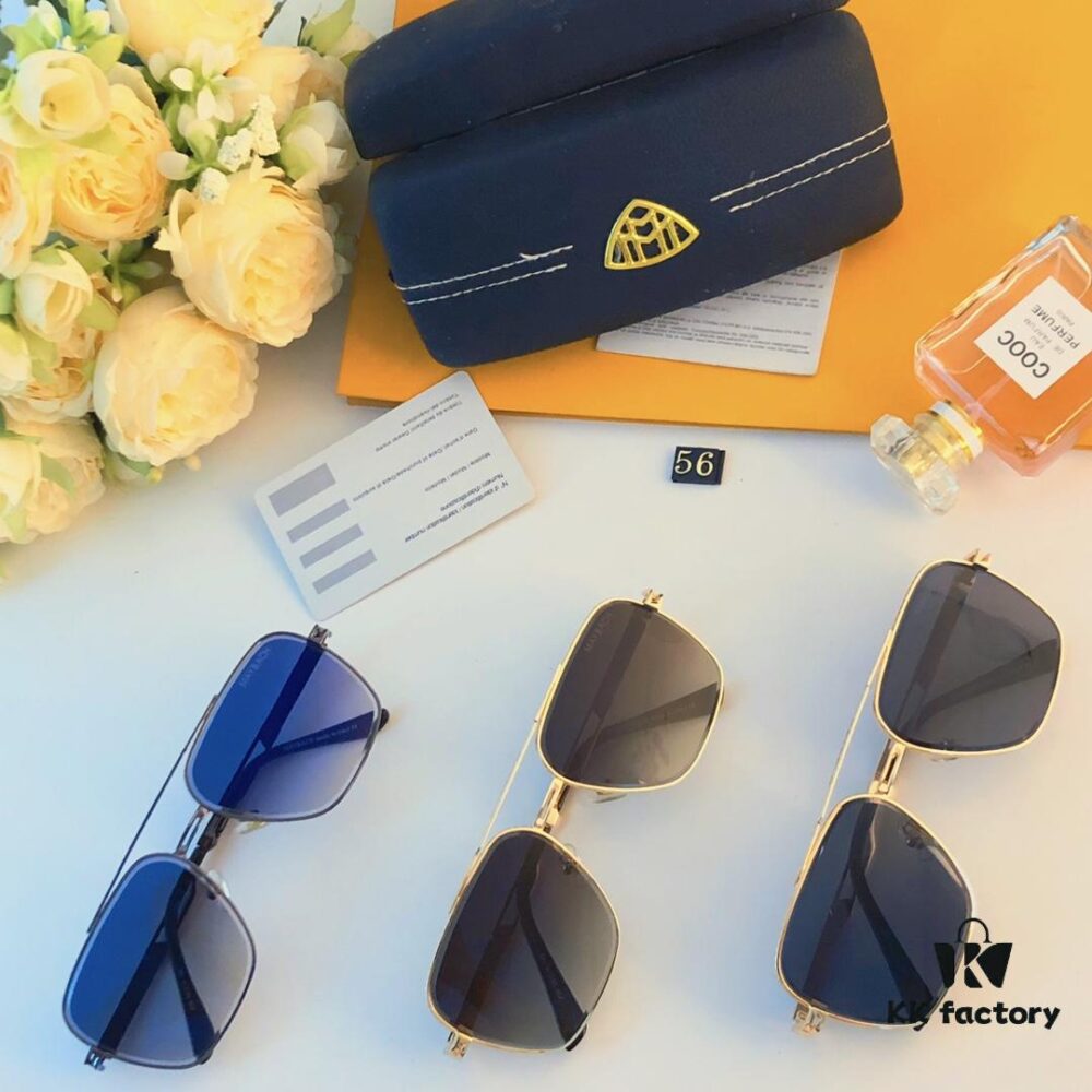 Maybac 2024 New Pilot High-Definition Fishing Sunglasses for Men, Stylish UV Protection Oversized Sunglasses, Large Frame Glasses for Big Faces