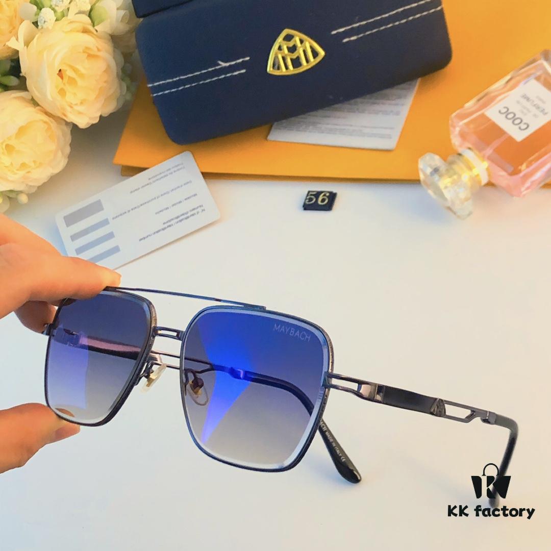 Maybac 2024 New Pilot High-Definition Fishing Sunglasses for Men, Stylish UV Protection Oversized Sunglasses, Large Frame Glasses for Big Faces