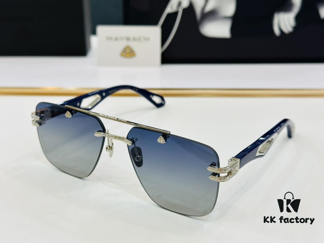 High-Quality MAYBACH Z041 Sunglasses, Exquisite Craftsmanship, Premium Feel, Size: 61-17-145