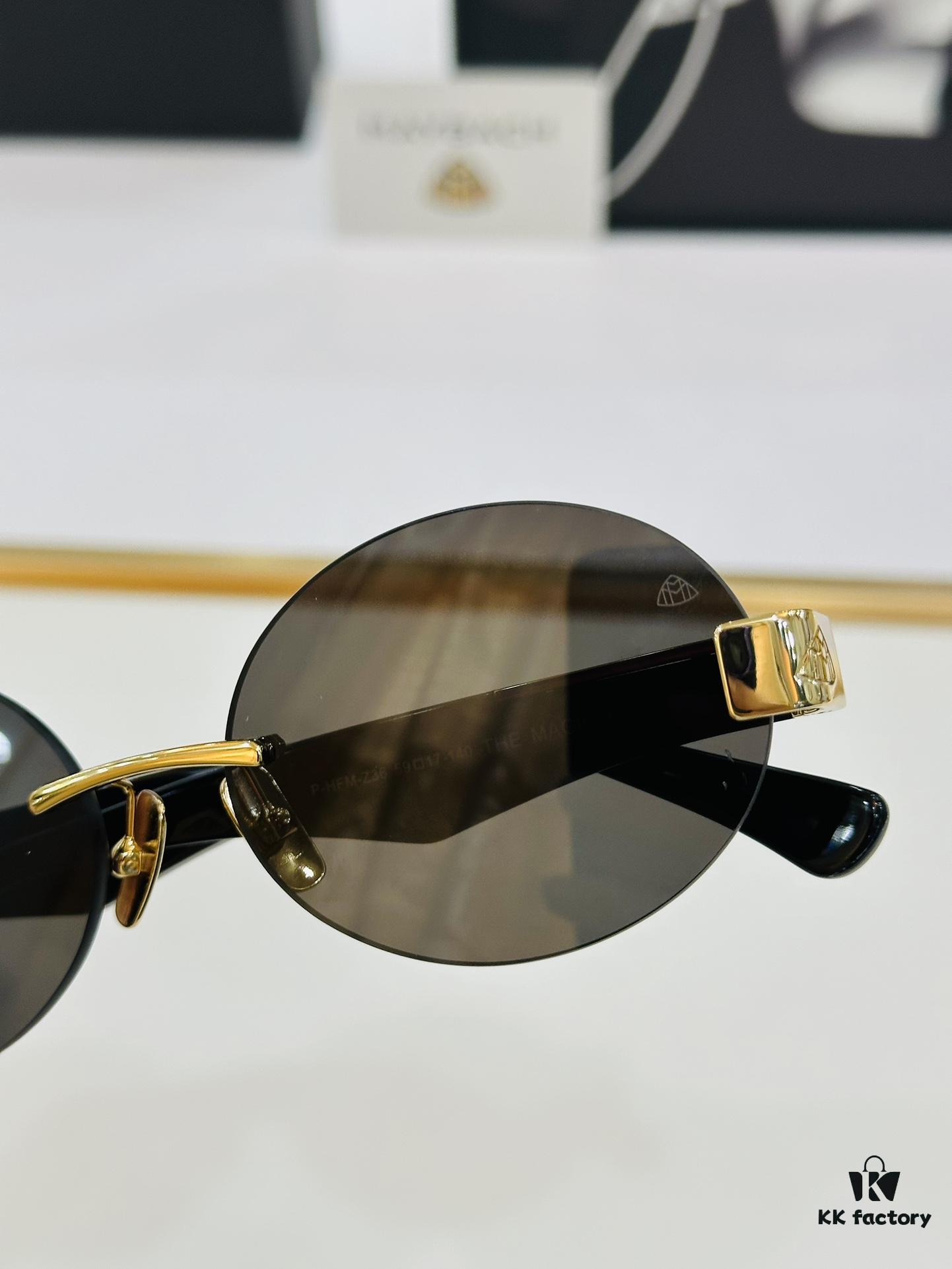 High-Quality MAYBACH M13 Sunglasses, Exquisite Craftsmanship, Premium Feel, Size: 59-17-140