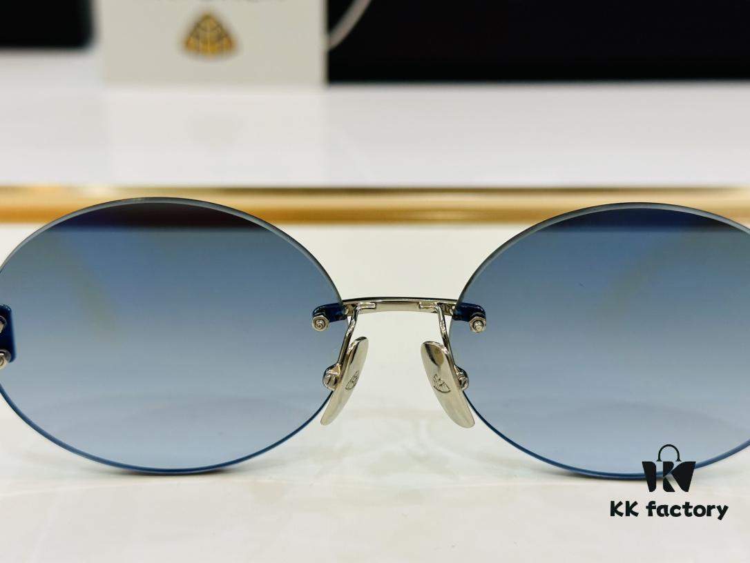 High-Quality MAYBACH M13 Sunglasses, Exquisite Craftsmanship, Premium Feel, Size: 59-17-140