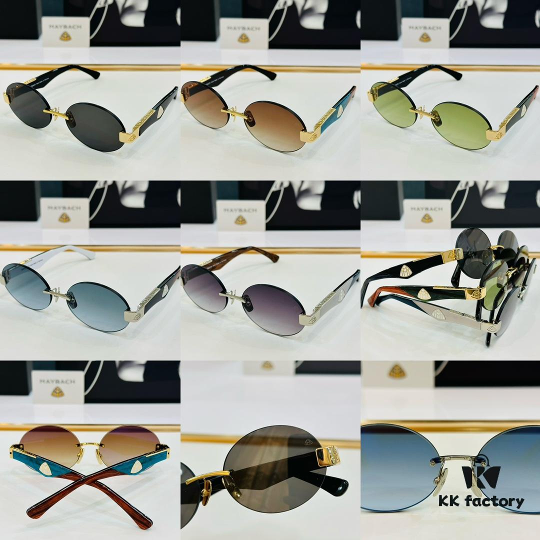 High-Quality MAYBACH M13 Sunglasses, Exquisite Craftsmanship, Premium Feel, Size: 59-17-140