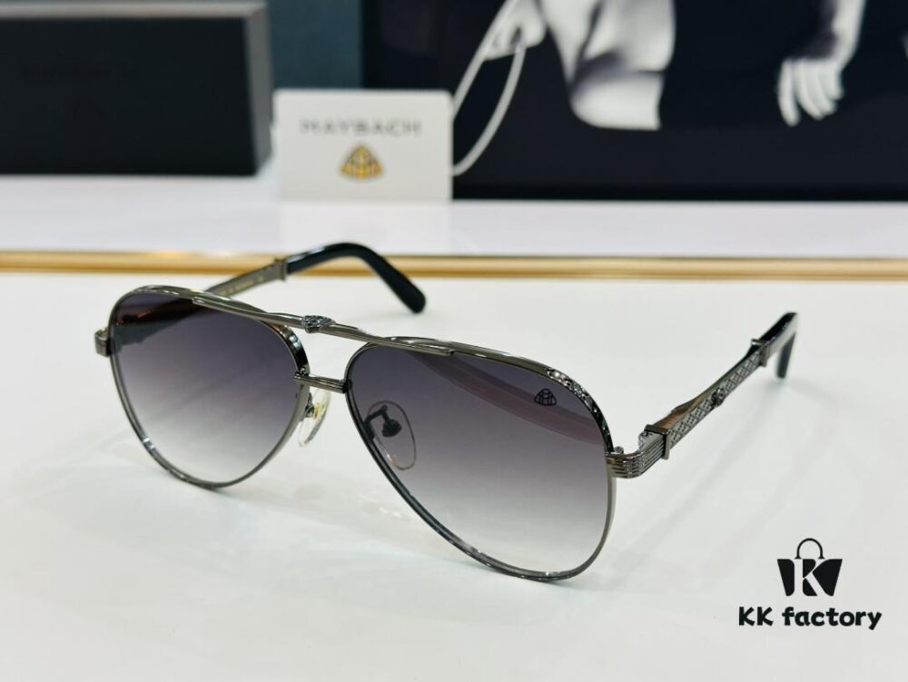High-Quality MAYBACH Z011 Premium Sunglasses, Exquisite Craftsmanship, Elegant Design, Size: 61-12-142