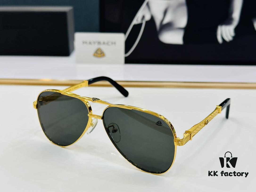 High-Quality MAYBACH Z011 Premium Sunglasses, Exquisite Craftsmanship, Elegant Design, Size: 61-12-142