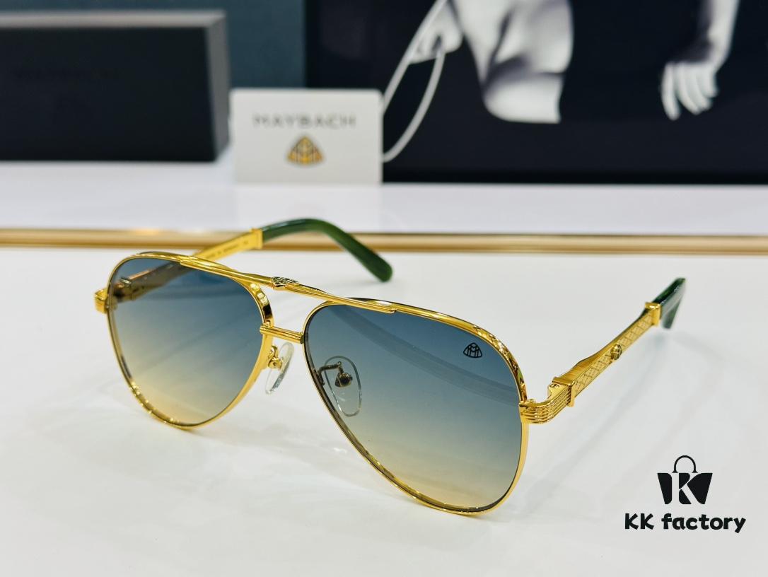 High-Quality MAYBACH Z011 Premium Sunglasses, Exquisite Craftsmanship, Elegant Design, Size: 61-12-142