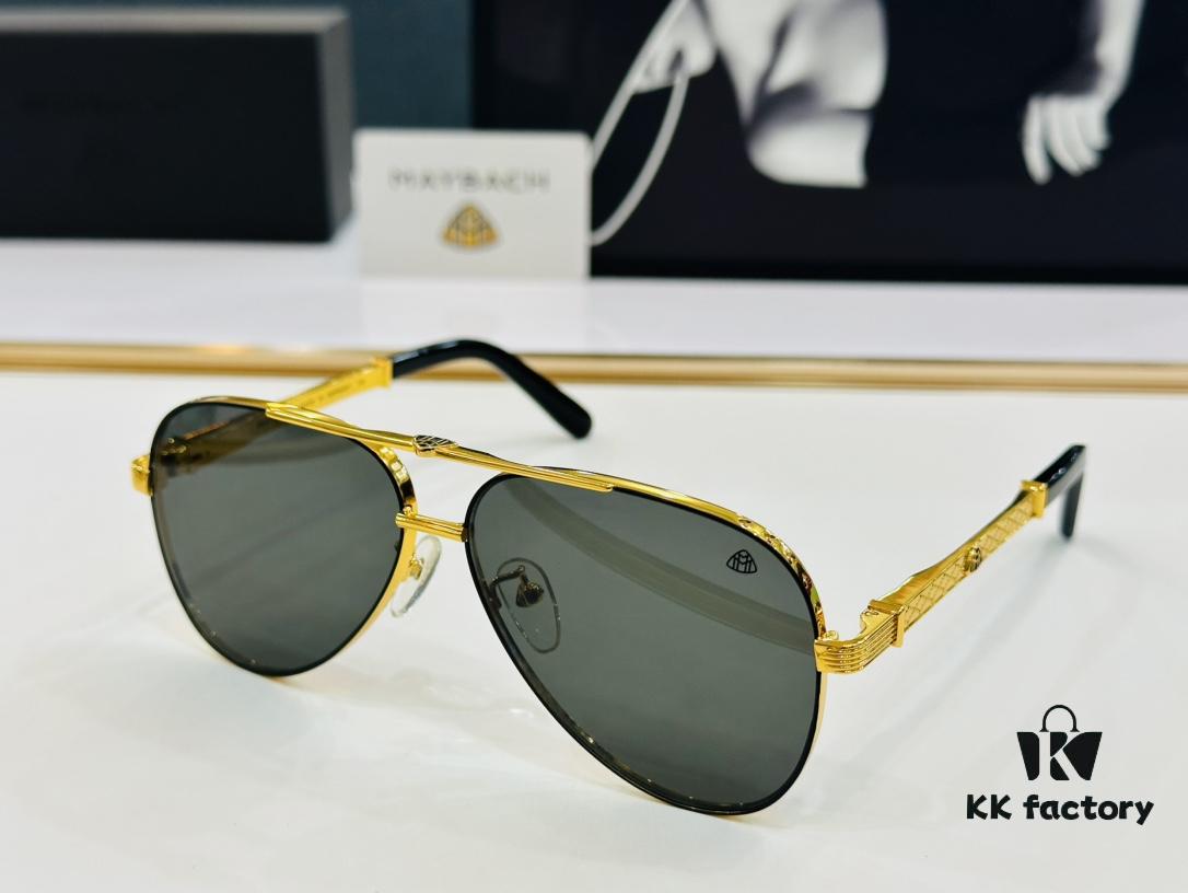 High-Quality MAYBACH Z011 Premium Sunglasses, Exquisite Craftsmanship, Elegant Design, Size: 61-12-142