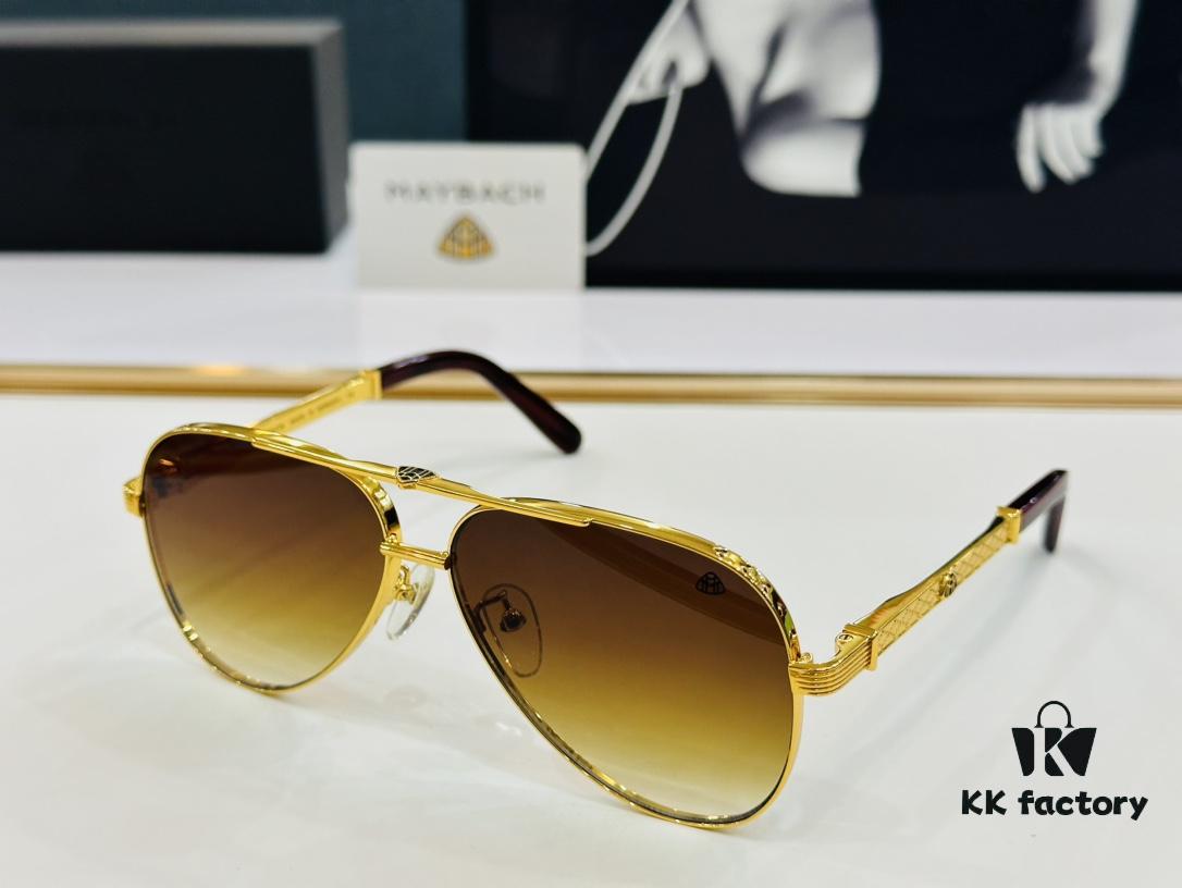 High-Quality MAYBACH Z011 Premium Sunglasses, Exquisite Craftsmanship, Elegant Design, Size: 61-12-142