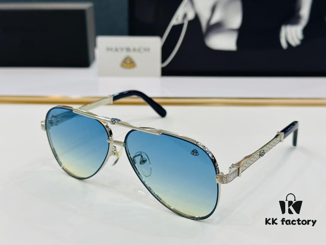 High-Quality MAYBACH Z011 Premium Sunglasses, Exquisite Craftsmanship, Elegant Design, Size: 61-12-142