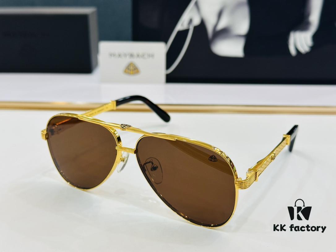 High-Quality MAYBACH Z011 Premium Sunglasses, Exquisite Craftsmanship, Elegant Design, Size: 61-12-142