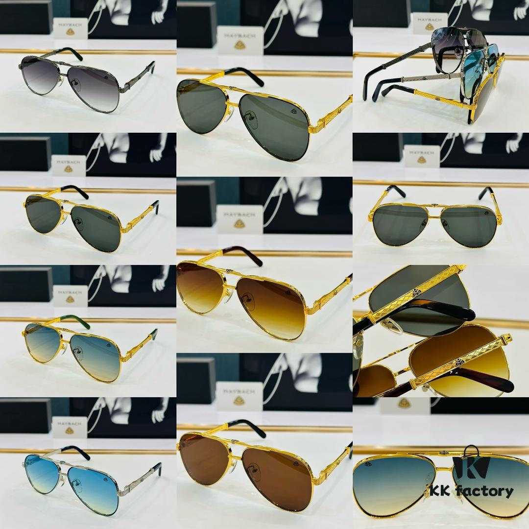 High-Quality MAYBACH Z011 Premium Sunglasses, Exquisite Craftsmanship, Elegant Design, Size: 61-12-142