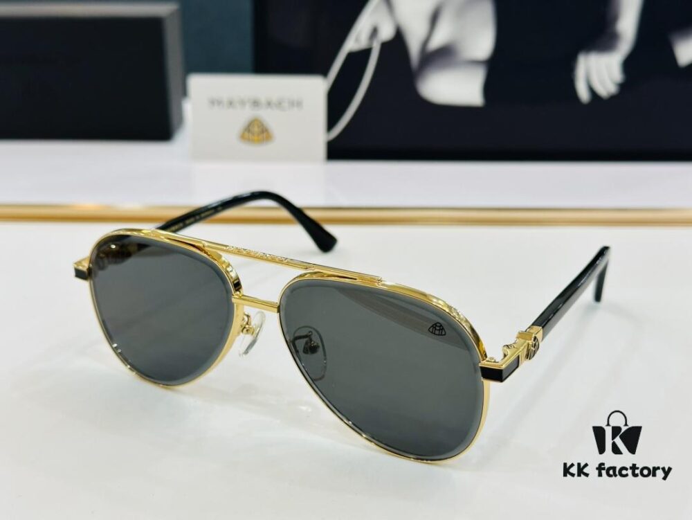 High-Quality MAYBACH Z025 Sunglasses, Exquisite Craftsmanship, Premium X Material, Size: 61-14-142