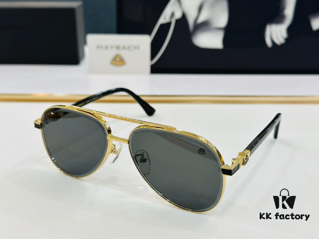 High-Quality MAYBACH Z025 Sunglasses, Exquisite Craftsmanship, Premium X Material, Size: 61-14-142