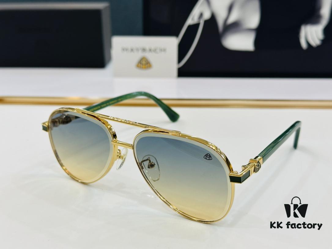 High-Quality MAYBACH Z025 Sunglasses, Exquisite Craftsmanship, Premium X Material, Size: 61-14-142