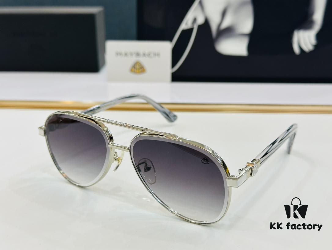 High-Quality MAYBACH Z025 Sunglasses, Exquisite Craftsmanship, Premium X Material, Size: 61-14-142