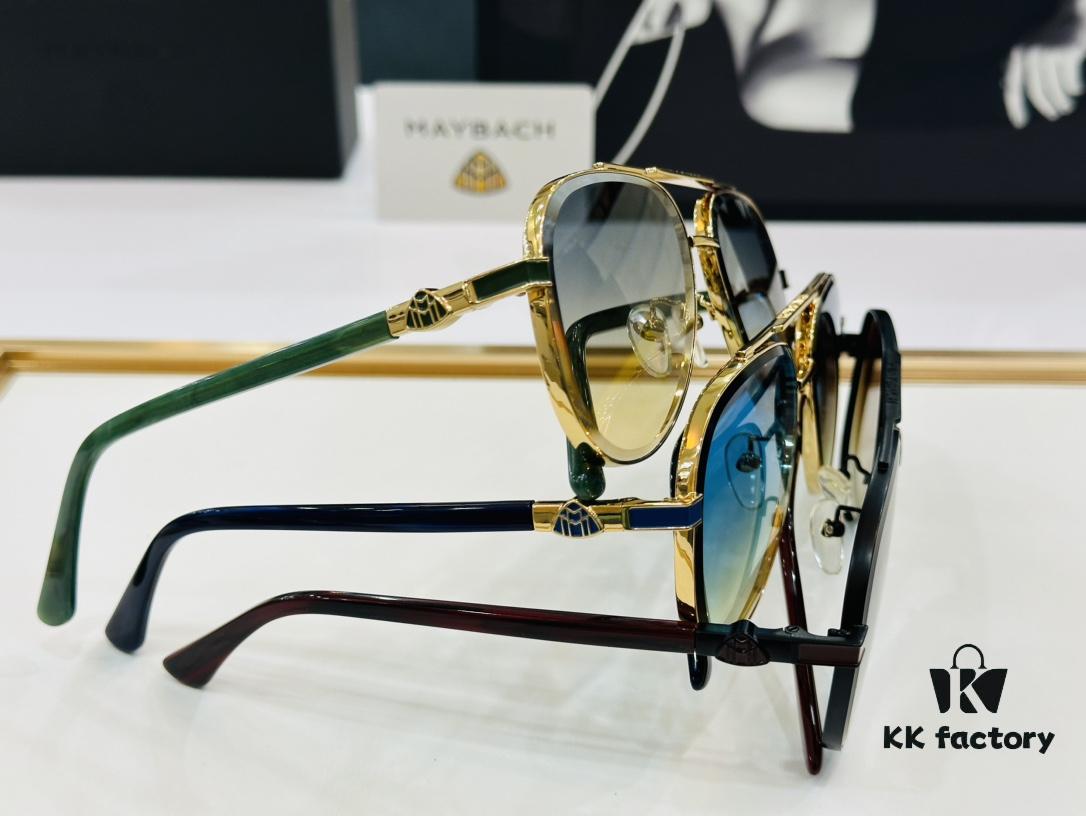 High-Quality MAYBACH Z025 Sunglasses, Exquisite Craftsmanship, Premium X Material, Size: 61-14-142