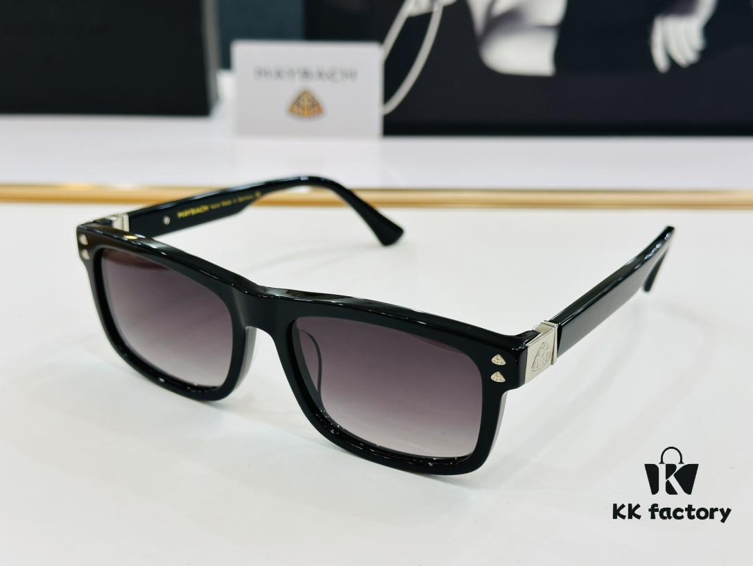 High-Quality MAYBACH Z30 Eyeglasses Sunglasses Frame, Exquisite Craftsmanship, Premium Plate Material, Size 53-18-142, Stylish Y Design