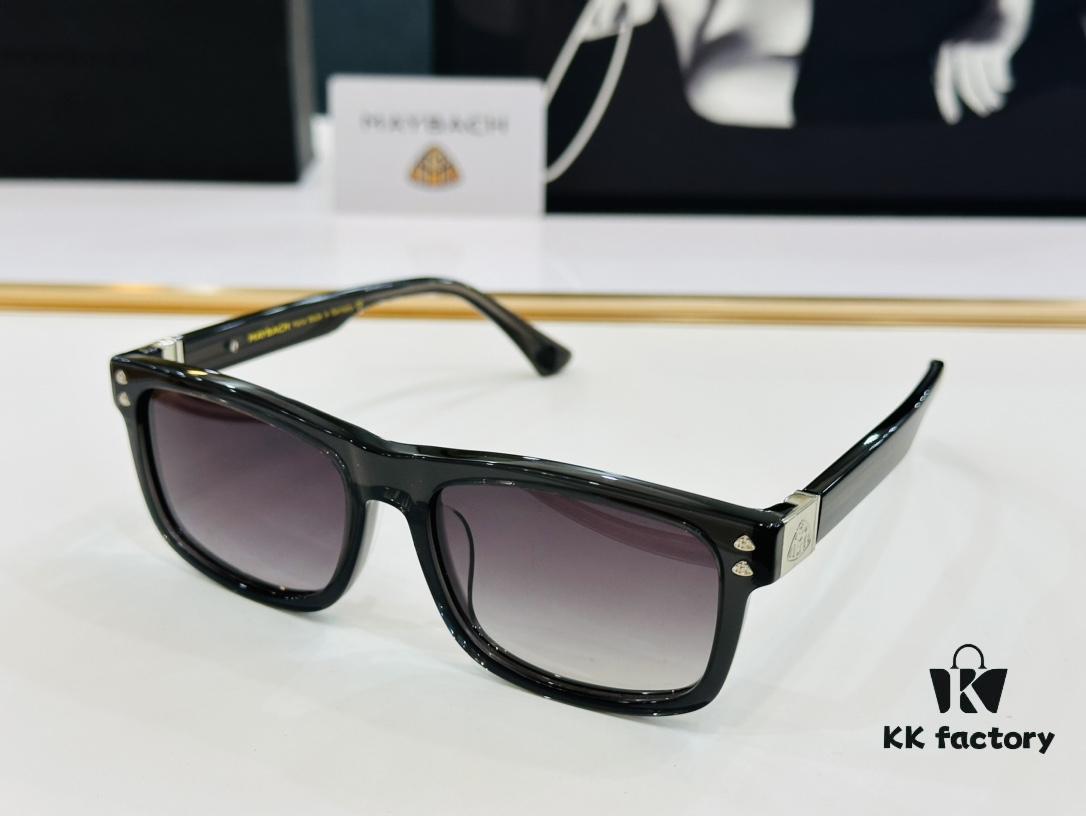 High-Quality MAYBACH Z30 Eyeglasses Sunglasses Frame, Exquisite Craftsmanship, Premium Plate Material, Size 53-18-142, Stylish Y Design