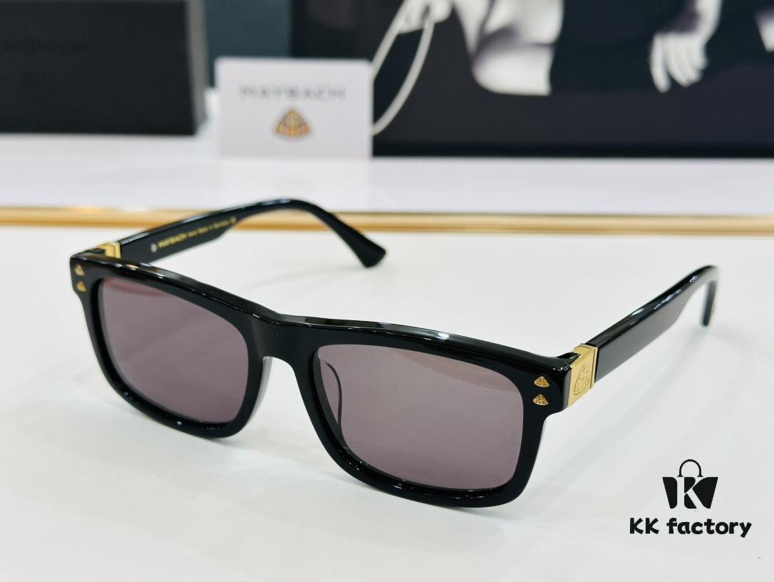 High-Quality MAYBACH Z30 Eyeglasses Sunglasses Frame, Exquisite Craftsmanship, Premium Plate Material, Size 53-18-142, Stylish Y Design