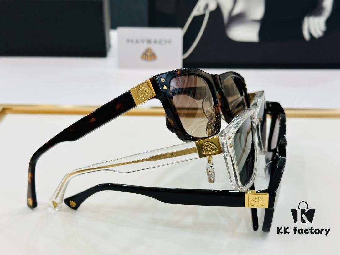 High-Quality MAYBACH Z30 Eyeglasses Sunglasses Frame, Exquisite Craftsmanship, Premium Plate Material, Size 53-18-142, Stylish Y Design