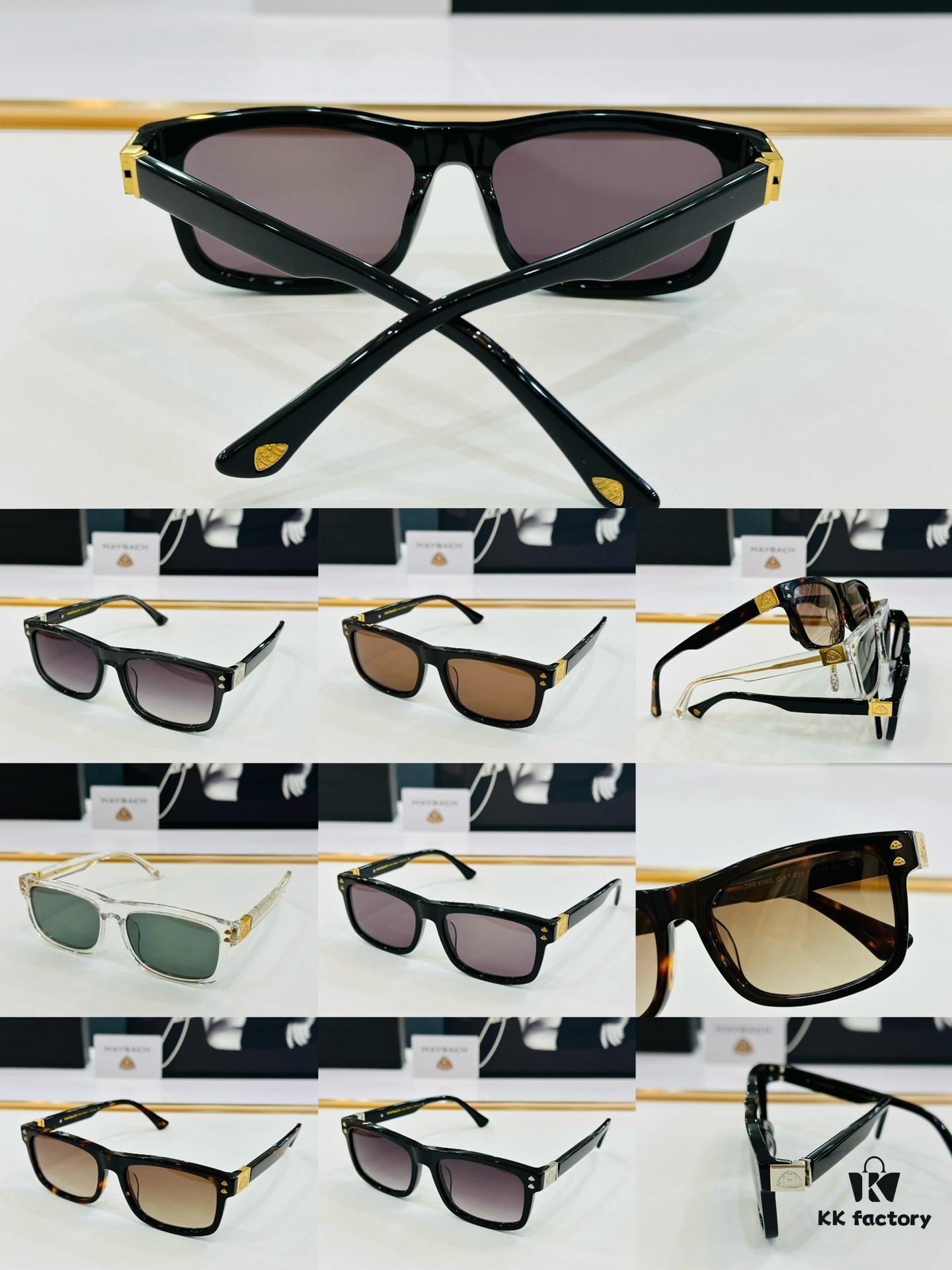 High-Quality MAYBACH Z30 Eyeglasses Sunglasses Frame, Exquisite Craftsmanship, Premium Plate Material, Size 53-18-142, Stylish Y Design