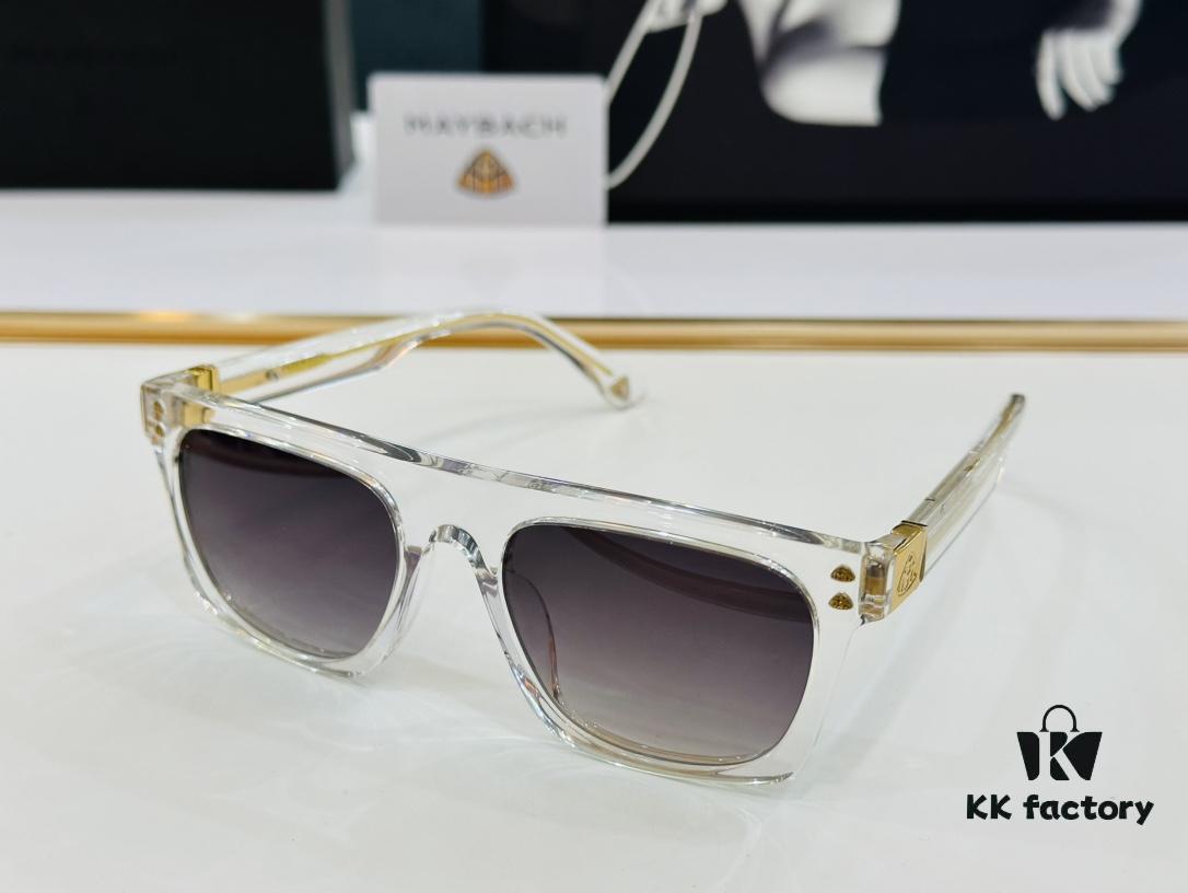 High-Quality MAYBACH Z30 Eyeglasses Sunglasses Frame, Exquisite Craftsmanship, Premium Plate Material, Size: 52-20-142, Rich Y Texture