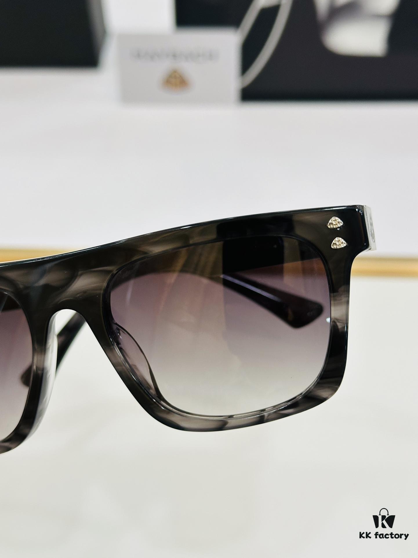 High-Quality MAYBACH Z30 Eyeglasses Sunglasses Frame, Exquisite Craftsmanship, Premium Plate Material, Size: 52-20-142, Rich Y Texture